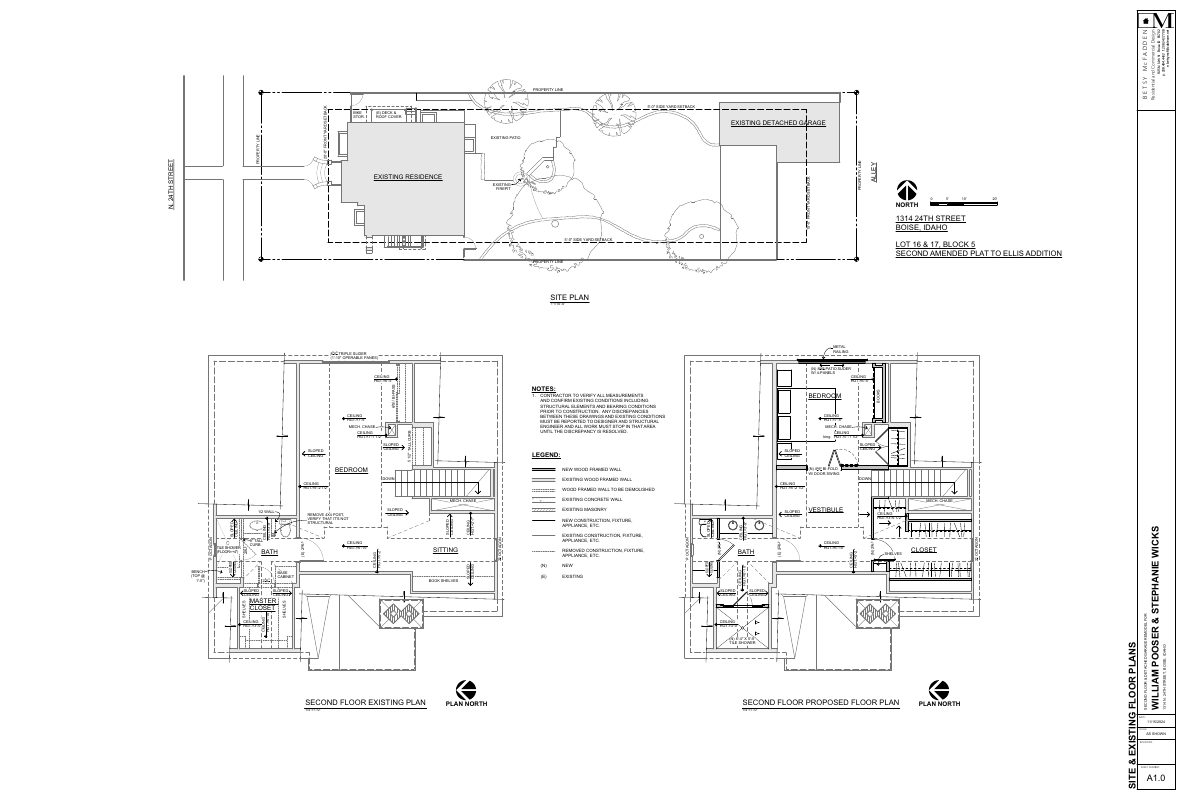 Site plan: Residential project on 0.2-acre lot approved by city staff