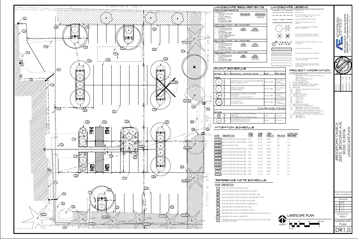 Site plan: Church parking lot reconstruction sought, with new landscaping and stormwater drainage