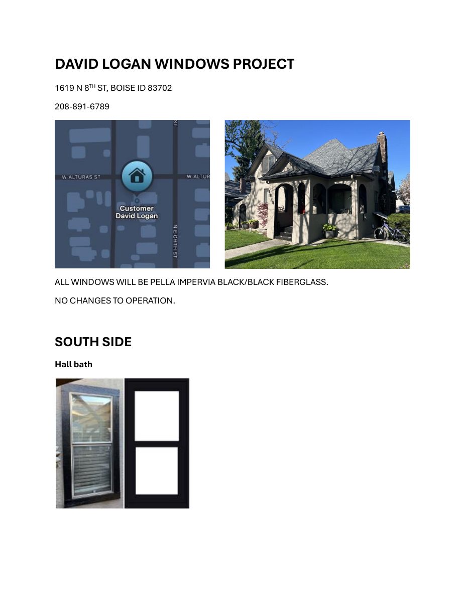 Site plan: New windows sought for historic home on small residential lot
