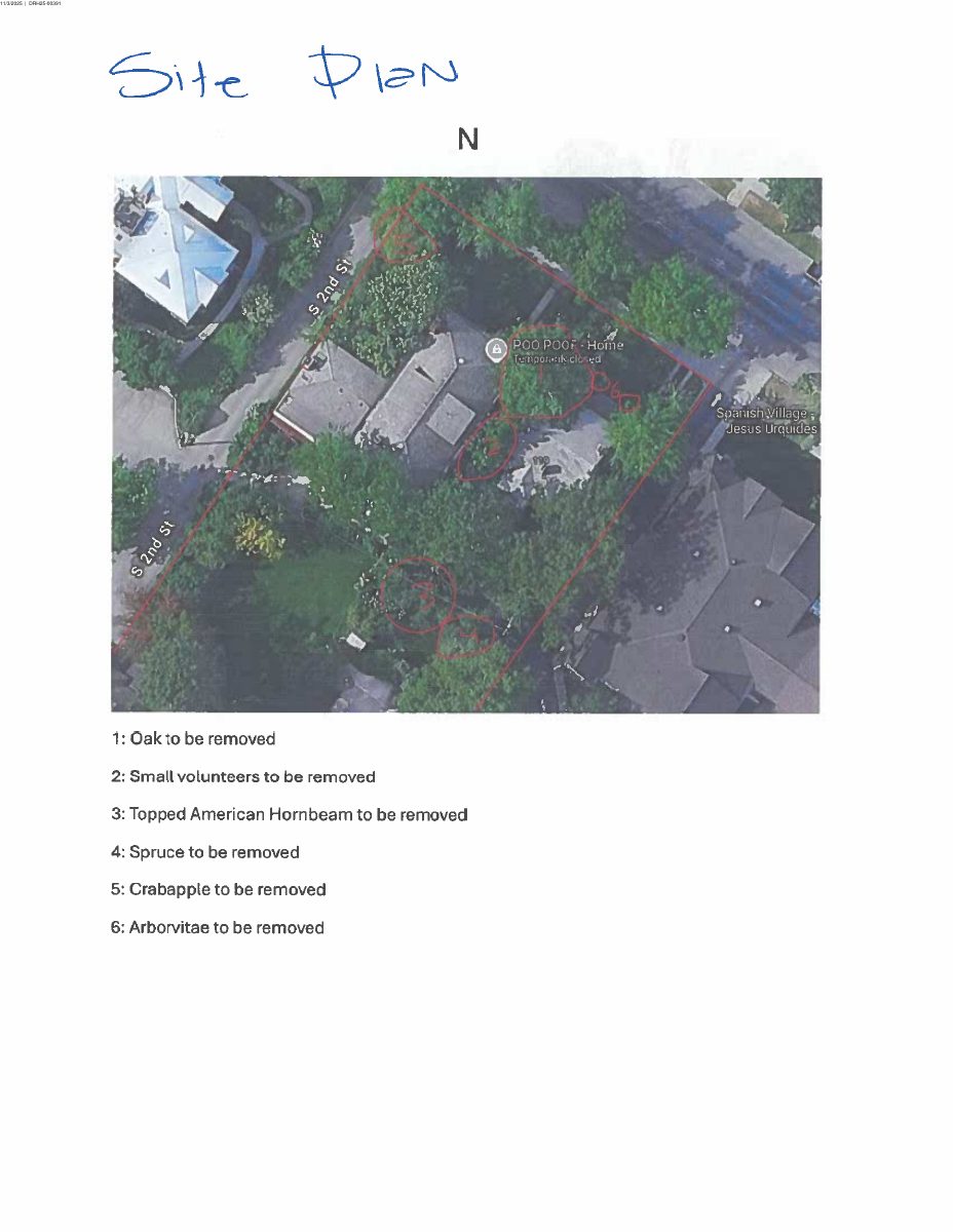 Site plan: Historic district review approved